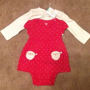 Baby girls Christmas outfit